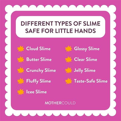 9 Different Types of Slime Safe for Little Hands