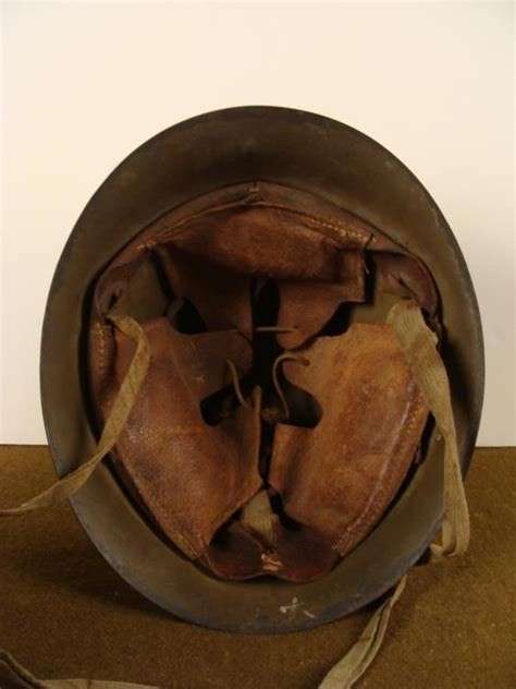 Rare Original Wwii Japanese Type 90 Combat Helmet