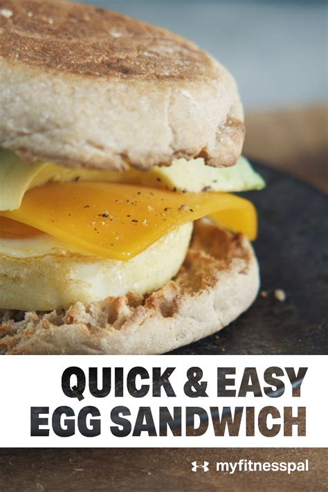 4 Ingredients The Easiest Egg Sandwich Ever Quick Simple Delicious Need We Say More