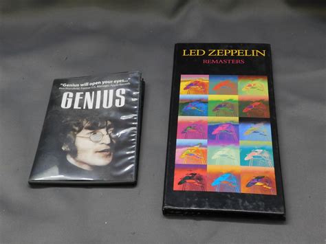 Led Zeppelin Remasters Cd Box Set And Genius John Lennon Dvd