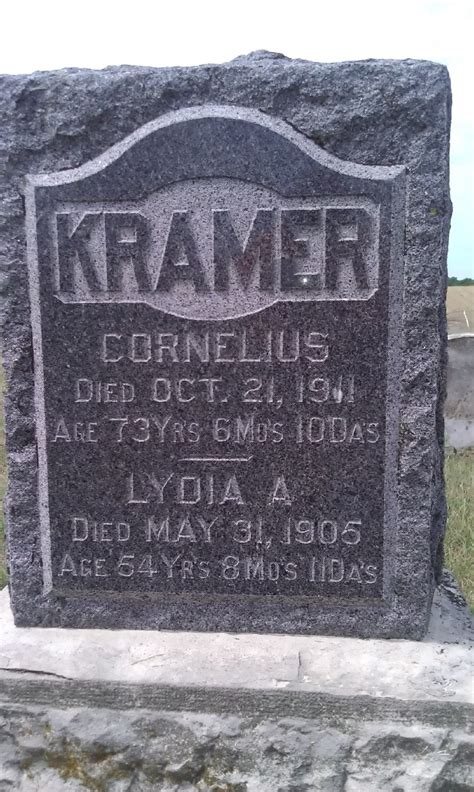 Lydia Ann Conrad Kramer 1850 1905 Homenaje De Find A Grave