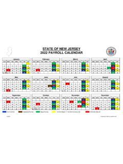 State Of New Jersey Payroll Calendar State Of New Jersey