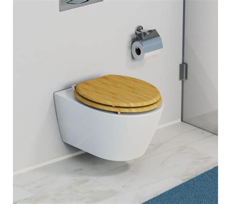 Si Ge De Toilette Fermeture En Douceur Natural Bamboo Toute L Offre