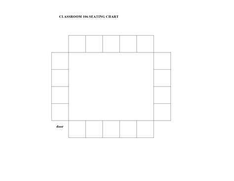 40 Perfect Classroom Seating Charts (& Map Templates)