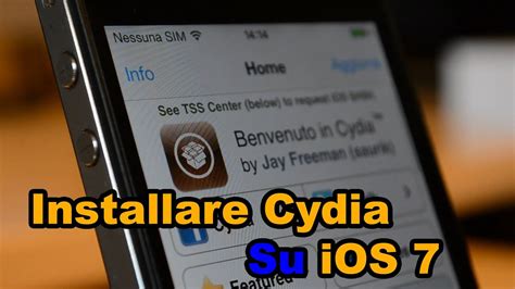 Installare Cydia Su Ios 7 Youtube