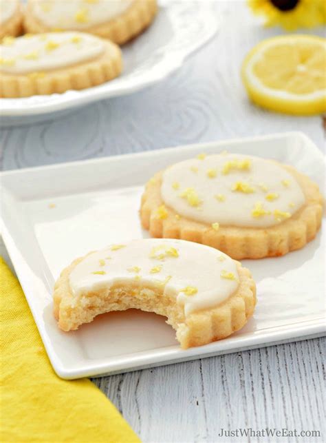 Lemon Shortbread Cookies Gluten Free Vegan