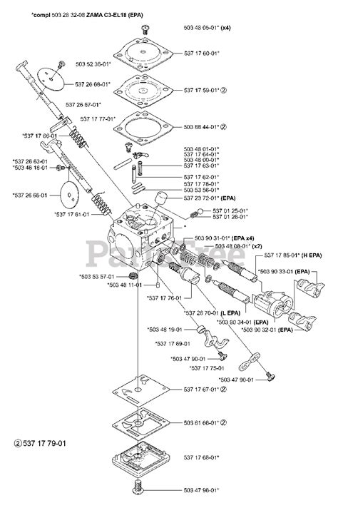 Husqvarna 350 Chainsaw Parts Diagram