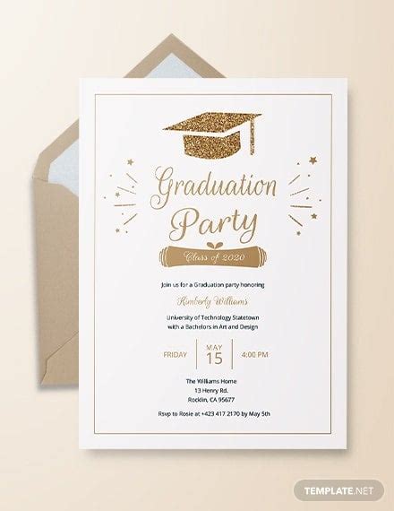 Detail Contoh Formal Invitation Letter Graduation Ceremony Koleksi Nomer