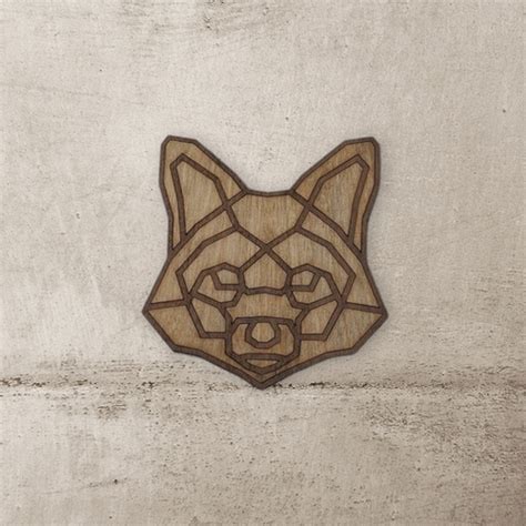 Geometric Fox Wall Art | Fox and Bee Gifts