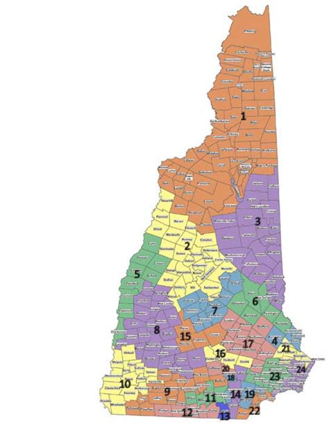 Nh Political Map