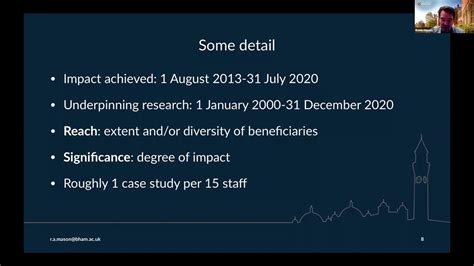 Prof Robin Mason Measuring Social Impact Of The Univerity Of