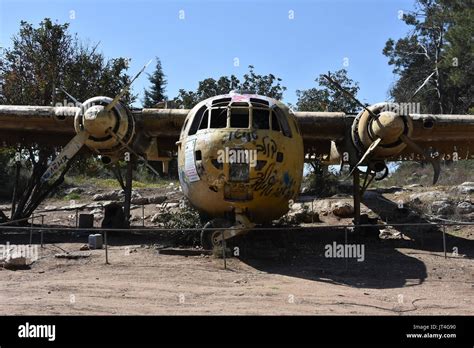 abandoned ww2 aircraft in israel Stock Photo - Alamy