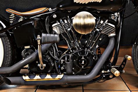 Biker Excalibur II Harley Davidson Shovelhead Bobber Style By Break