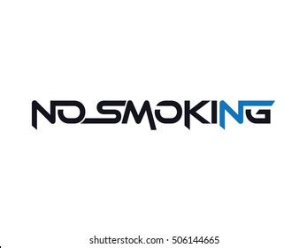 No Smoking Logo Vector Stock Vector (Royalty Free) 506144665