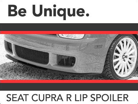 ECS News VW MK4 R32 SEAT Cupra R Lip Spoiler