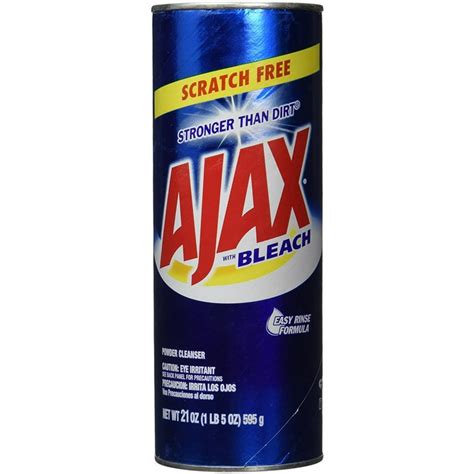 Ajax All Purpose Powder Cleaner With Bleach 21 Oz