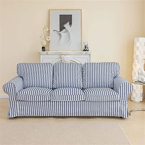 Amazon The Thick Cotton IKEA Ektorp 2 2 Sofa Cover Replacement Is