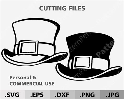 Leprechaun Hat St Patricks Day Svg Irish Hat Design Element