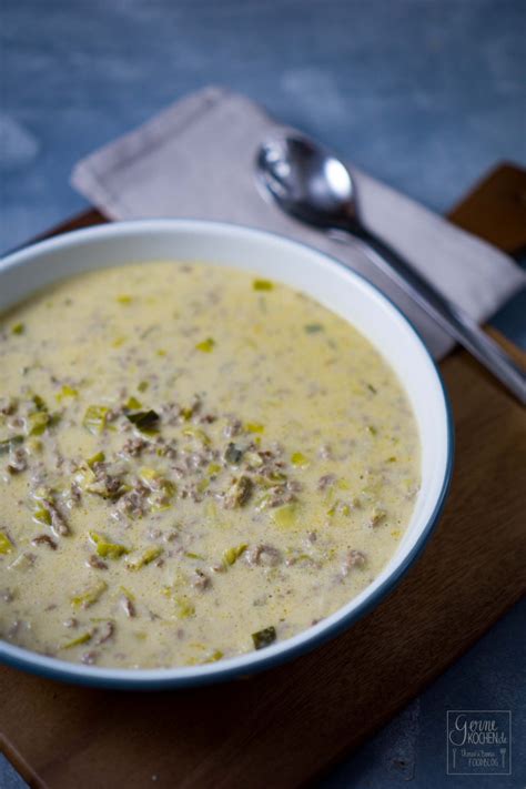 Rezept Lauchcremesuppe oder Käse Lauch Suppe Gernekochen de