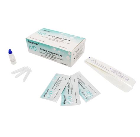 Infectious Virus Detection Device Singclean Flu A B Antigen Test Kit Medical Products And Testing