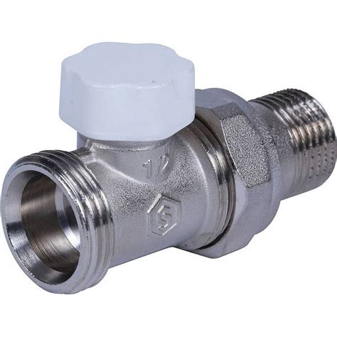 Клапан запорно-балансировочный Stout SVL-1196-000015 1/2" х 3/4"ЕК ...