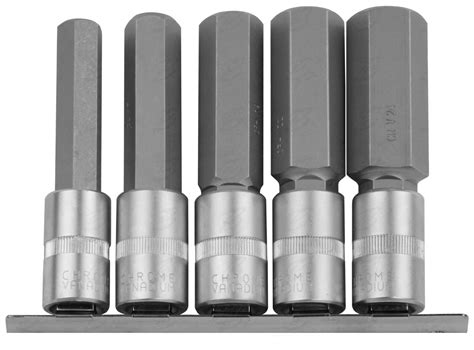 Hex Bit Sockets Extra Large And Long Hex Allen Key Socket Set H14 H17 H19