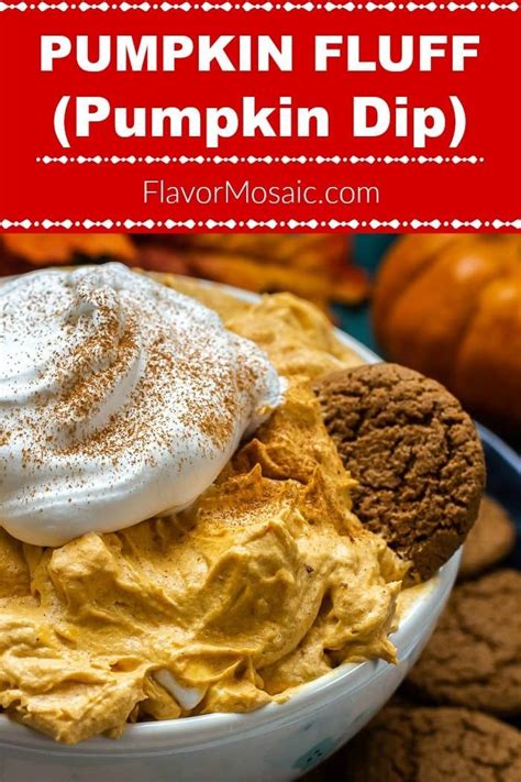 Pumpkin Fluff Is An Easy No Bake Pumpkin Dessert Dip Made With Only