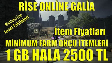 Rise Online En D K Farmer Ok U Temleri Gb Tl Tem