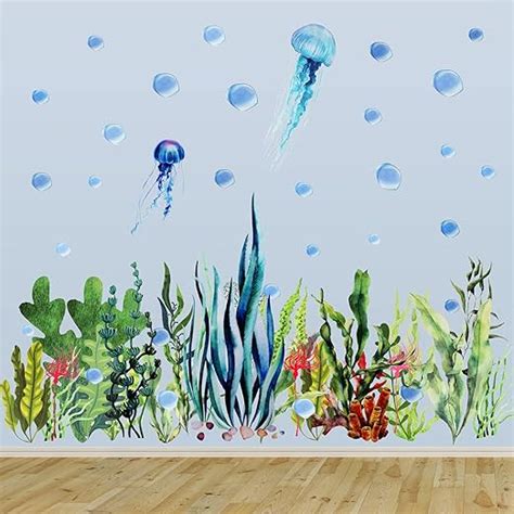 Under The Sea Wall Decals Ocean Wall Decals Stickers