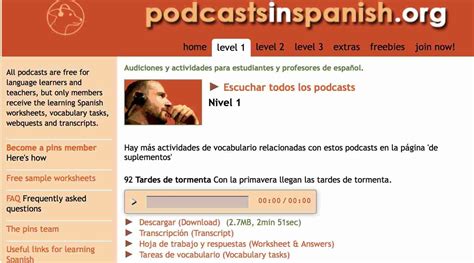 Les Meilleurs Podcasts Gratuits En Espagnol