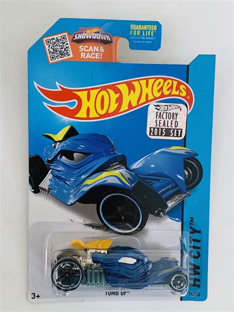 Hot Wheels 2015 Factory Set 34 Tomb Up Blue