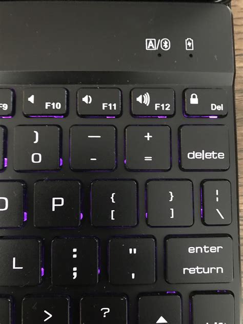 This iPad keyboard’s “Lock Device” button is right next to the