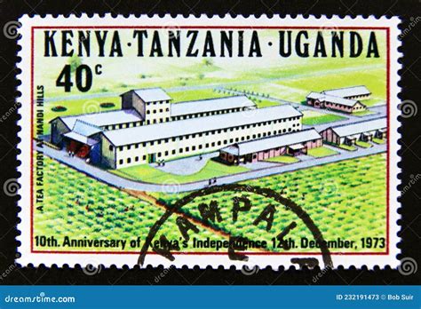 KENYA UGANDA AND TANGANYIKA CIRCA 1946 A Stamp Printed In British