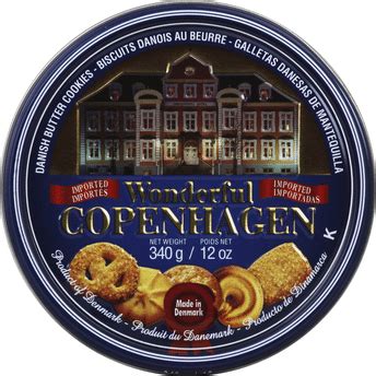 Jacobsens Bakery Ltd. Wonderful Copenhagen Cookies, Danish Butter (12 ...