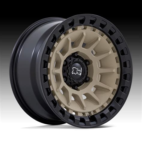 Black Rhino Barrage Desert Sand Custom Truck Wheels - Barrage / BR009 ...