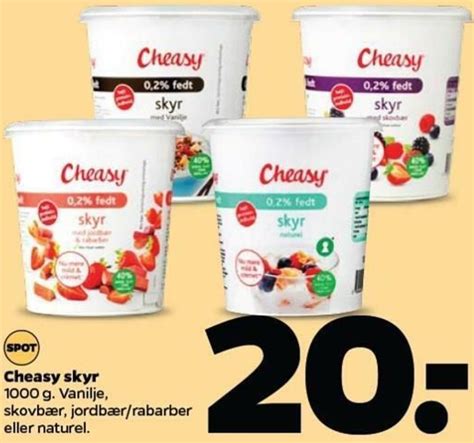 Cheasy Skyr G Tilbud Hos Netto