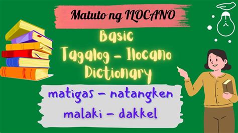 Tagalog Ilocano Dictionary Words And Sentences Matuto Ng Ilocano