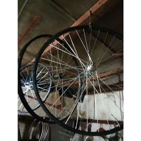 Jual Wheelset Velg Hitam Uk Alloy Depan Belakang Rims Roda Sepeda