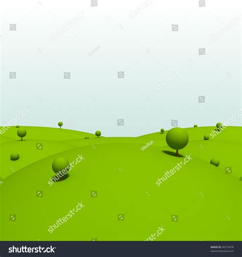 Cartoon Land Background Stock Photo 46515478 : Shutterstock