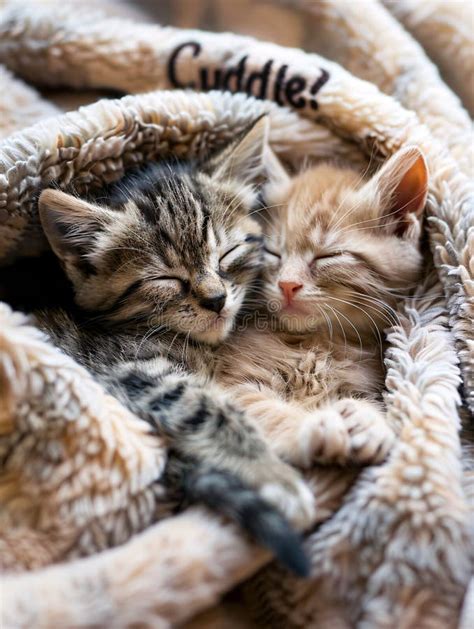 Playful Kittens Wrapped In A Cuddle Blanket It S Perfect For