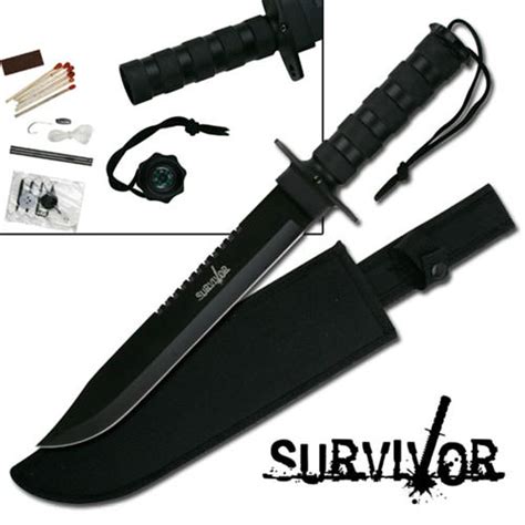 Survival Hunting Knife With Survival Kit-HK-5697B