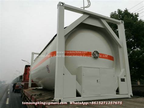 Ft Pressure Tank Container For Liquid Ammonia Un Liquid Nh