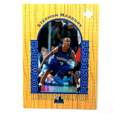 Stephon Marbury Upper Deck Ud Rookie Card Nba Minnesota