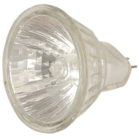 Moonrays Clear Glass 50 Watt Mr 16 Halogen Replacement Light Bulb 95510