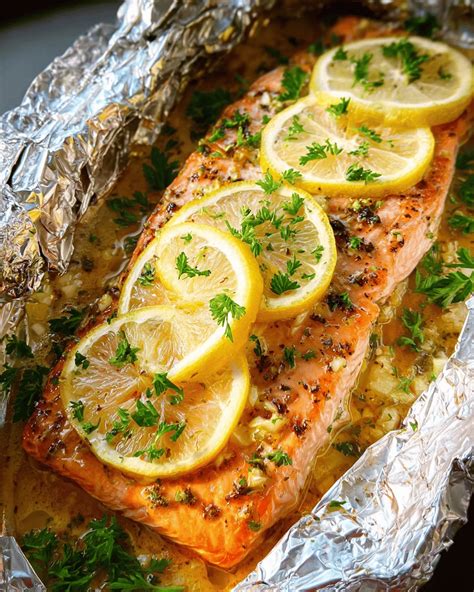 Baked Salmon in Foil
