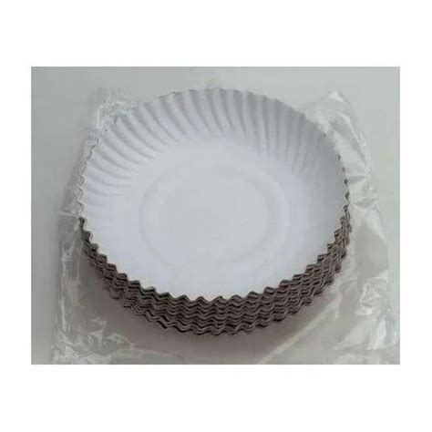 White Round Paper Plate At Rs 250 Pack In Pathanamthitta ID 19493431612