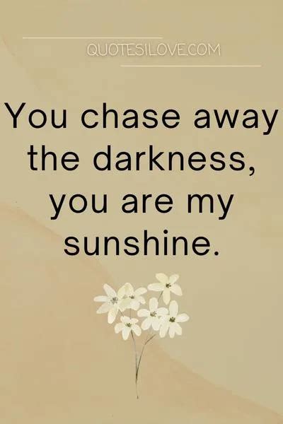 You Are My Sunshine Quotes - Quotes I Love