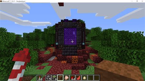 Nether Portal Ruin Design R Minecraft