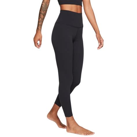 Nike Yoga Luxe Womens 7 8 Tights Black Dark Smoke Grey Sportitude