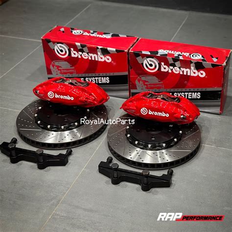 Jual Bbk Big Brake Kit Brembo F Pot Mm Innova Dan Honda Lobang